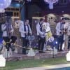 Banda agitou brothers em noite de festa no 'Big Brother Brasil'