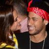 'Agora vou para casa para a namorada cuidar', disse Neymar se referindo aos cuidados de Bruna Marquezine após se machucar durante jogo