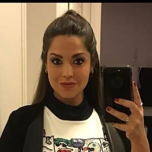 Thais Fersoza mostrou foto do look para curtir show de Justin Bieber em São Paulo