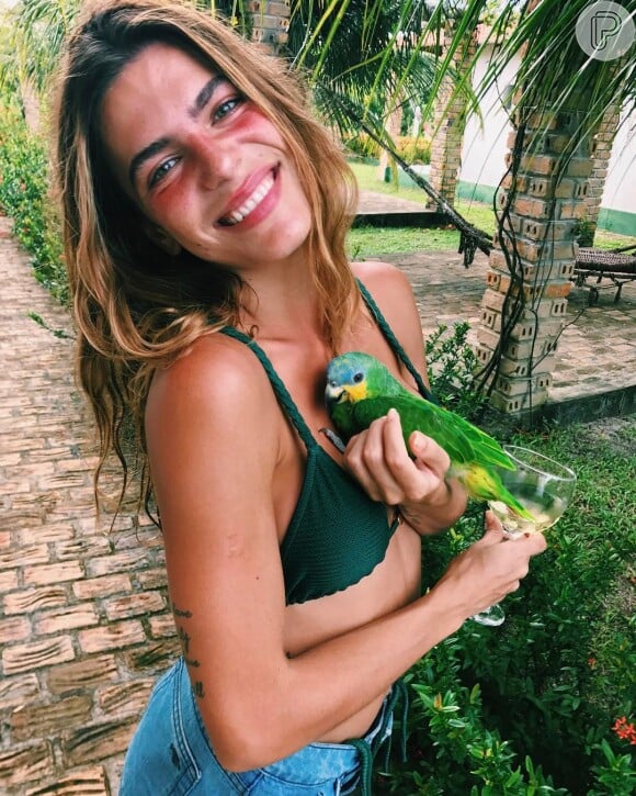 A modelo Mariana Goldfarb tem compartilhado fotos da viagem em sua conta do Instagram