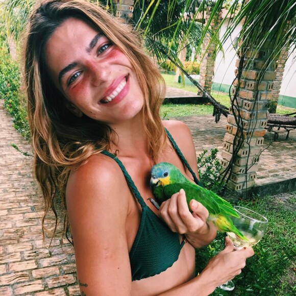 A modelo Mariana Goldfarb tem compartilhado fotos da viagem em sua conta do Instagram