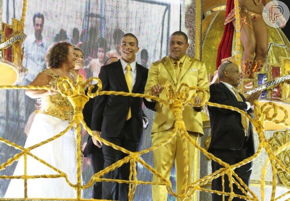 O objetivo da Gaviões da Fiel era fazer Ronaldo se emocionar com o desfile