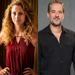 Ivana (Carol Duarte) flagra Eugênio (Dan Stulbach) com Irene (Débora Falabella) em jantar romântico em restaurante, na novela 'A Força do Querer'