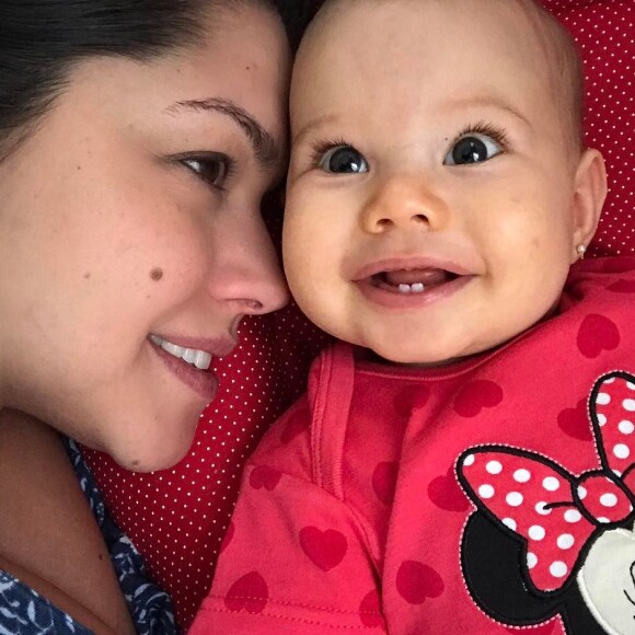 Thais Fersoza está grávida de cinco meses de seu segundo bebê