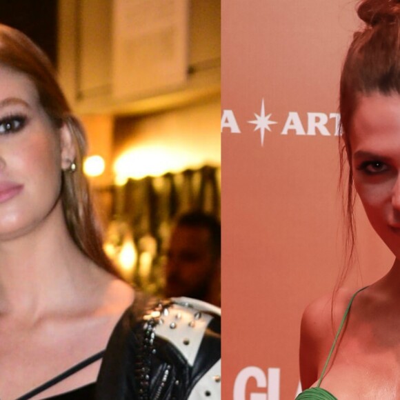 Marina Ruy Barbosa negou qualquer mal-estar com Mariana Goldfarb em premiação da revista 'Glamour': 'Intriga!'