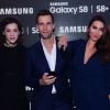 Mel Franckowiak, Sophia Abrahão e Tais Araujo foram convidadas do lançamento de um novo celular