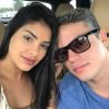Ex-BBB Munik está curtindo férias nos Estados Unidos com o noivo, Anderson Felício