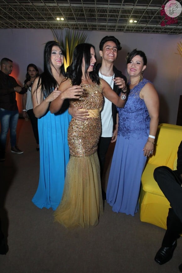 Marinalva foi uma das convidadas da festa de casamento de Elis Nair, ex-participante do 'BBB17', e Luiz Carlos