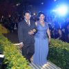 Casamento de Elis Nair, ex-participante do 'BBB17', e Luiz Carlos foi em uma feira de noivas, no RioCentro, na noite desta quinta-feira, 20 de abril de 2017