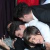 Ilmar se divertiu com o filho, Igor, de 13 anos, no casamento de Elis Nair, ex-participante do 'BBB17', e Luiz Carlos