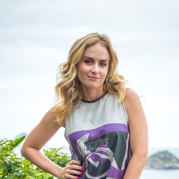 Angélica apó o susto agradeceu por ter sobrevivido