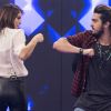 Luan Santana e Camila Queiroz agitaram web após apresentação no 'Tamanho Família'