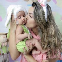 Kelly Key posa com o filho, Arthur, e fãs se derretem: 'Bochechudinho lindo'