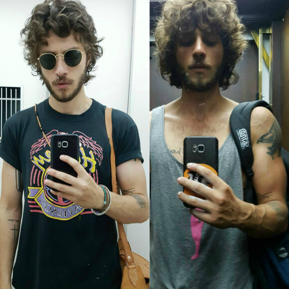 Físico de Chay Suede mudou após preparação para a novela 'Novo Mundo'