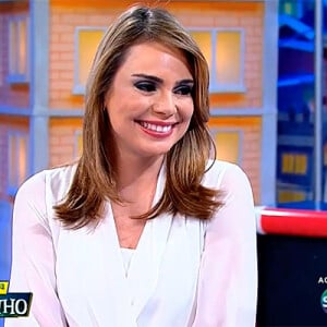 Rachel Sheherazade rebateu a bronca de Silvio Santos no Troféu Imprensa