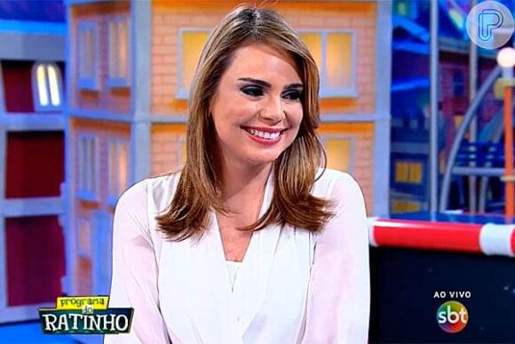 Rachel Sheherazade rebateu a bronca de Silvio Santos no Troféu Imprensa