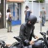 David Beckham passeou de moto por Ipanema, Zona Sul do Rio de Janeiro, nesta quinta-feira, 6 de março de 2014