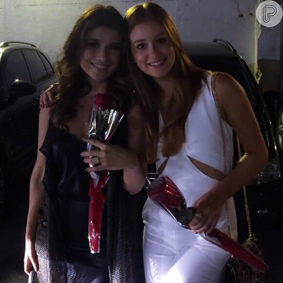 Paula Fernandes é amiga da atriz Marina Ruy Barbosa, com quem foi comparada na web