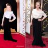 Meryl Streep também garantiu a sua versão mirim do look do Oscar 2014