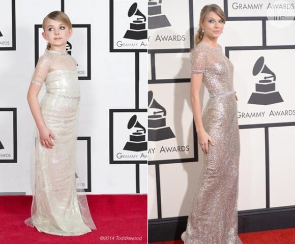 Taylor Swift ganha versão mirim do seu look usado no Grammy 2014