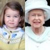 Princesa Charlotte chama atenção por semelhança com a bisavó, Rainha Elizabeth II