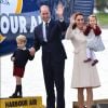 Além da princesa Charlotte, Kate Middleton e príncipe William são pais de George, de 3 anos