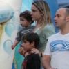 Fernanda Gentil e Priscila Montandon passeiam com filhos da apresentadora global na Lagoa