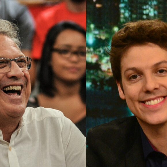 Pedro Bial é entrevistado por Fábio Porchat antes de novo programa nesta terça-feira, dia 02 de maio de 2017