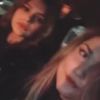 Bruna Marquezine e Sasha Meneghel cantaram em carro no caminho para o aniversário de uma amiga, em Nova York, nos EUA, na noite desta quinta-feira, 4 de maio de 2017