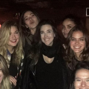 Sasha Meneghel e Bruna Marquezine curtiram o aniversário de uma amiga em Nova York