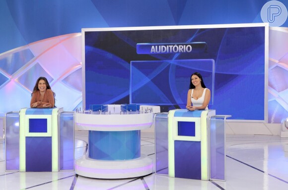Simone e Simaria gravaram uma participação no Jogo das 3 Pistas, que vai ao ar no 'Programa Silvio Santos'