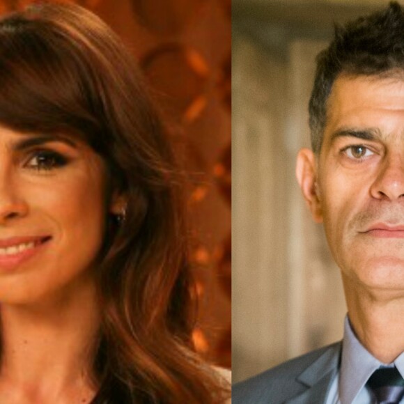 Maria Ribeiro e Eduardo Moscovis estariam juntos, segundo o colunista Leo Dias, do jornal 'O Dia', nesta segunda-feira, 8 de maio de 2017