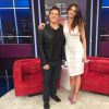 Fábio Porchat falou sobre seu relacionamento com Nataly Mega no programa 'Luciana By Night'
