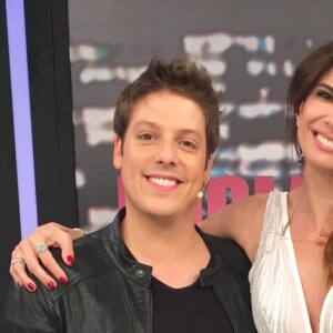 Fábio Porchat falou sobre seu relacionamento com Nataly Mega no programa 'Luciana By Night'