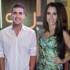 André Marques e Carla Diaz foram vistos aos beijos, diz o colunista Leo Dias, do programa 'Fofocalizando', nesta quarta-feira, 10 de maio de 2017