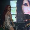 Dulce María faz show no Brasil com a participação de Valesca Popozuda, em 13 de março de 2014