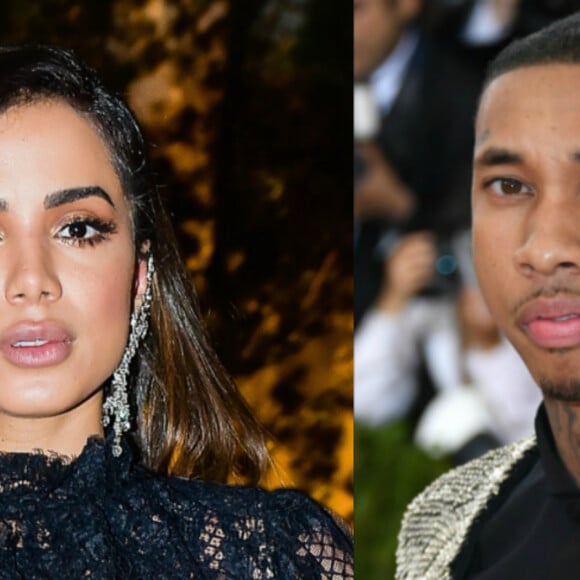 Anitta foi flagrada com o rapper Tyga em um restaurante nos Estados Unidos