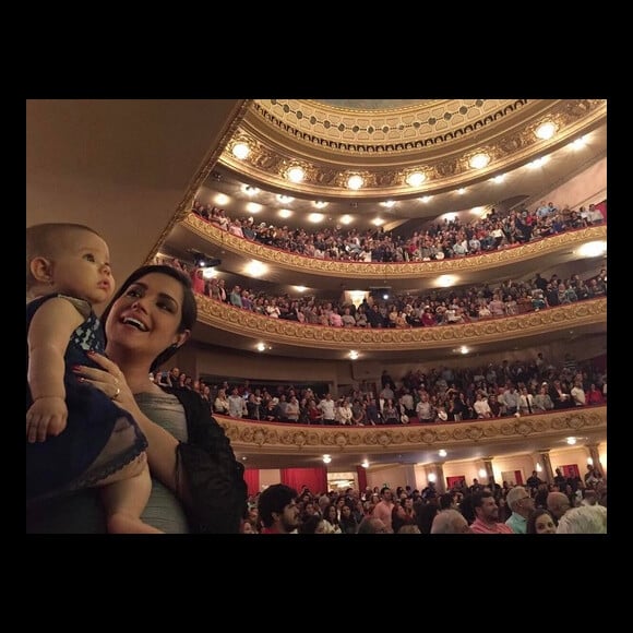 Thais Fersoza já é mãe de Melinda, de 9 meses