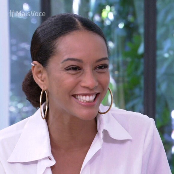Taís Araújo dispensa nhoque de Ana Maria Braga na TV: 'Não como abóbora'