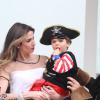 Luciana Gimenez comemora o aniversário de 3 anos de seu filho caçula, Lorenzo Gabriel, fruto de seu casamento com o empresário Marcelo de Carvalho, em São Paulo
