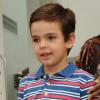Rodrigo Filho, filho de 5 anos do apresentador Faustão, no aniversário de 3 anos de Lorenzo Gabriel, filho de Luciana Gimenez e do empresário Marcelo de Carvalho, em São Paulo
