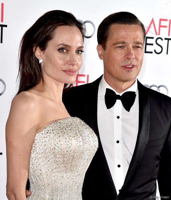 Brad Pitt e Angelina Jolie anunciaram o divórcio em setembro de 2016