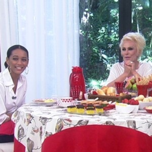 Ana Maria Braga cozinhou para Taís Araújo e Fernanda de Freitas no 'Mais Você', mas a mulher de Lázaro Ramos recusou o nhoque de abóbora