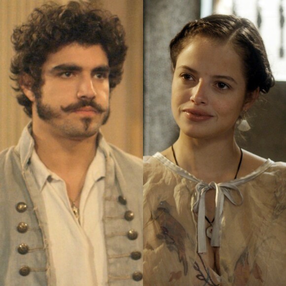 Ao saber que Domitila (Agatha Moreira) irá deixar a cidade, Dom Pedro (Caio Castro) presenteia a amante com uma casa, no capítulo que vai ao ar sábado, dia 27 de maio de 2017, na novela 'Novo Mundo'