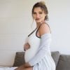 Andressa Suita está ansiosa no último trimestre de gravidez, como contou em entrevista nesta quarta-feira, dia 17 de maio de 2017