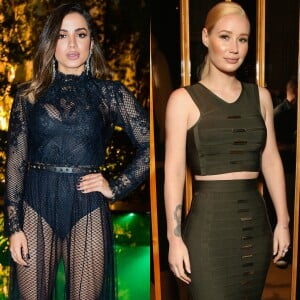 Switch, parceria de Anitta e Iggy Azalea, vazou na internet nesta quinta-feira, 18 de maio de 2017