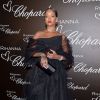 Rihanna escolheu um look monocromático para a noite de gala em Cannes