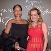 Rihanna posa com Caroline Scheufele, diretora artística e co-presidente da marca Chopard