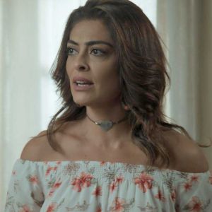 Bibi (Juliana Paes) promete vingança a Jeiza (Paolla Oliveira) após a prisão de Rubinho (Emílio Dantas) em 'A Força do Querer'