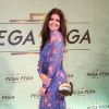 Mariana Santos na festa de lançamento da novela 'Pega Pega', nos Estúdios Globo, no Rio, nesta quinta-feira, 18 de maio de 2017